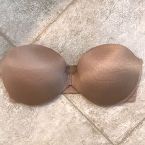 Victoria’s Secret Molded Cup Strapless Bra 36D